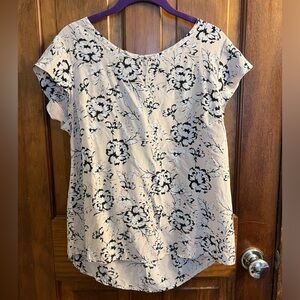 Beautiful silk floral shirt